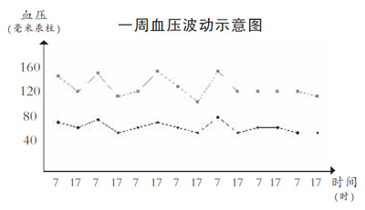 画血压波动图 更有助于血压监测